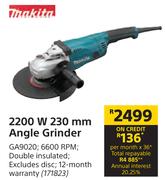 Makita 2200 W 230 mm Angle Grinder