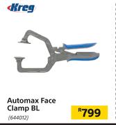 Kreg Automax Face Clamp BL