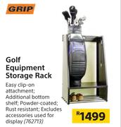 Grip Golf Equipment Storage Rack