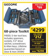 Gedore 68 Piece Toolkit