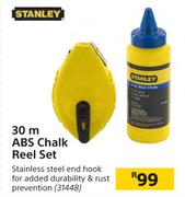 Stanley 30m ABS Chalk Reel Set
