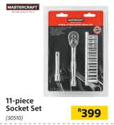 Mastercraft 11 Piece Socket Set