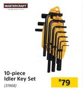 Mastercraft 10 Piece Idler Key Set