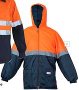Beck 2 Tone Hi Viz Thermal Orange Jacket