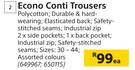 Beck Econo Conti Trousers-Each