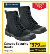 Bata Canvas Secriuty Boots-Per Pair