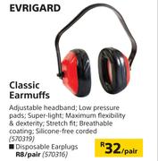 Evrigard Classic Earmuffs-Per Pair