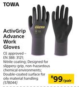 Towa ActivGrip Advance Work Gloves-Per Pair