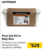 Levtrade First Aid Kit In Maji Box