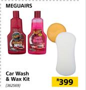 Meguairs Car Wash & Wax Kit