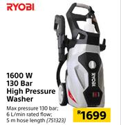 Ryobi 1600W 130 Bar High Pressure Washer