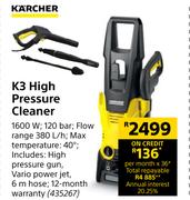 Karcher K3 High Pressure Cleaner