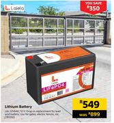 Lithium Battery LAL-12V6AH