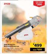 Ryobi 3000W Electric Mulching Blowervac 721428