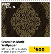 Fired Earth Seamless Motif Wallpaper 530 mm x 10 m
