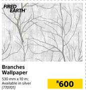 Fired Earth Branches Wallpaper 530 mm x 10 m