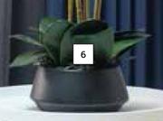 5 Stalk Artificial Potted Orchid