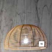 DH Round Rattan Pendant Light