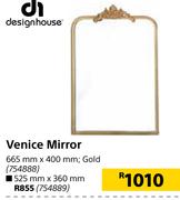 Designhouse Venice Gold Mirror 525mm x 360mm