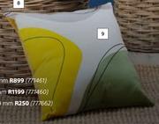 DH Printed Curve Scatter Cushions 600mm x 600mm