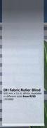 DH Fabric Roller White Blinds 600mm x 1.6m