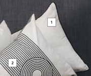 DH Plain Natural Scatter Cushions 600mm x 600mm