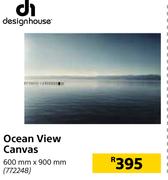 Designhouse Ocean View Canvas 600mm x 900mm