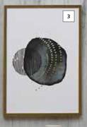 Framed Geo Shape Art Canvas 420 mm x 620 mm