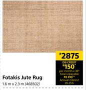 Fotakis Jute Rug-1.6m x 2.3m