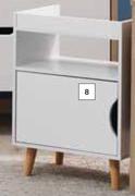 HK Bedside Cabinet-400mm x 300mm x 550mm