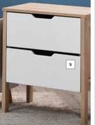 HK Jura 2 Drawer Pedestal