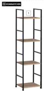 Nevis 4 Tier Slim Shelf-291mm x 235mm x 1.12m