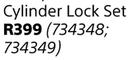 Dortello Cyclinder Lock Set