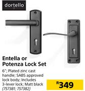 Dortello Entella Or Potenza Lock Set