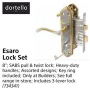 Dortello Cyclinder Lock Set