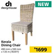 Designhouse Kerala Dining Chair 490 mm x 590 mm x 1.05 m