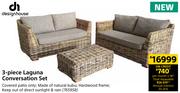Designhouse 3-Piece Laguna Conversation Set