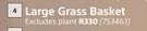 Large Grass Basket 753463