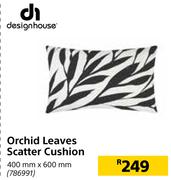 Designhouse Orchid Leaves Scatter Cushion 786991