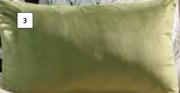 DH Green Velvet Scatter Cushion 400mm X 600mm