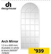 Designhouse Arch Mirror 1.2m X 600mm