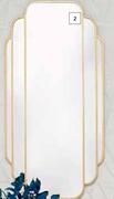 Multi-Frame Mirror 600mm X 1.2m