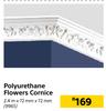 Polyurethane Flowers Cornice 9965