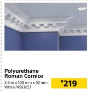 Polyurethane Roman Cornice 459305