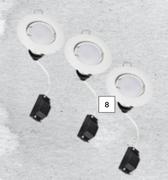 Light Worx 3 Pack Round Downlights 4W