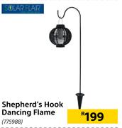 Solar Flair Shepherd's Hook Dancing Flame