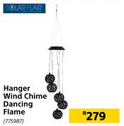 Solar Flair Hanger Wind Chime Dancing Flame