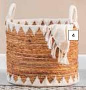 DH 3 Piece Basket Set With White Edges