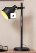 DH Desk Lamp Tulip Black