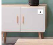 HK Coney 2 Door Cabinet 710mm x 390mm x 600mm